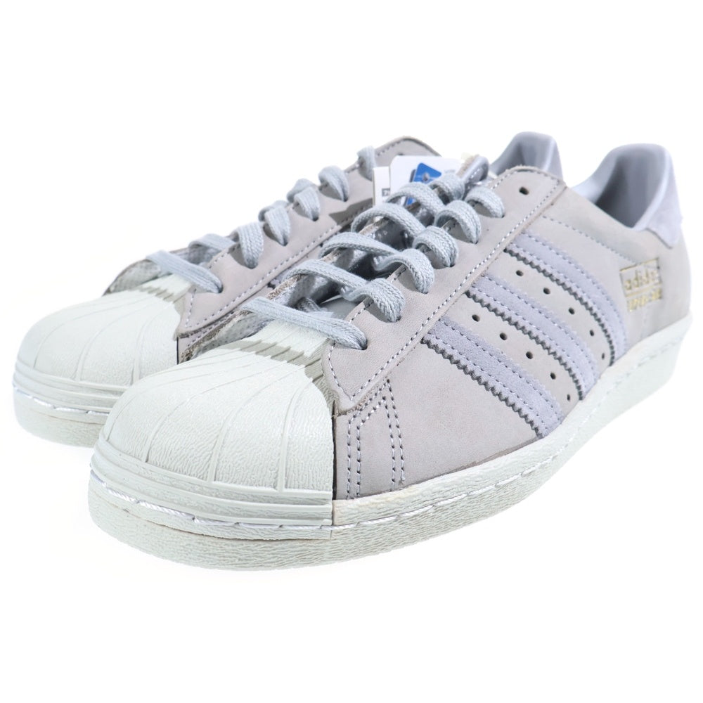 adidas(アディダス) SUPERSTAR 80S スーパースター ローカットスニーカー グレー US8.5/26.5cm BZ0208