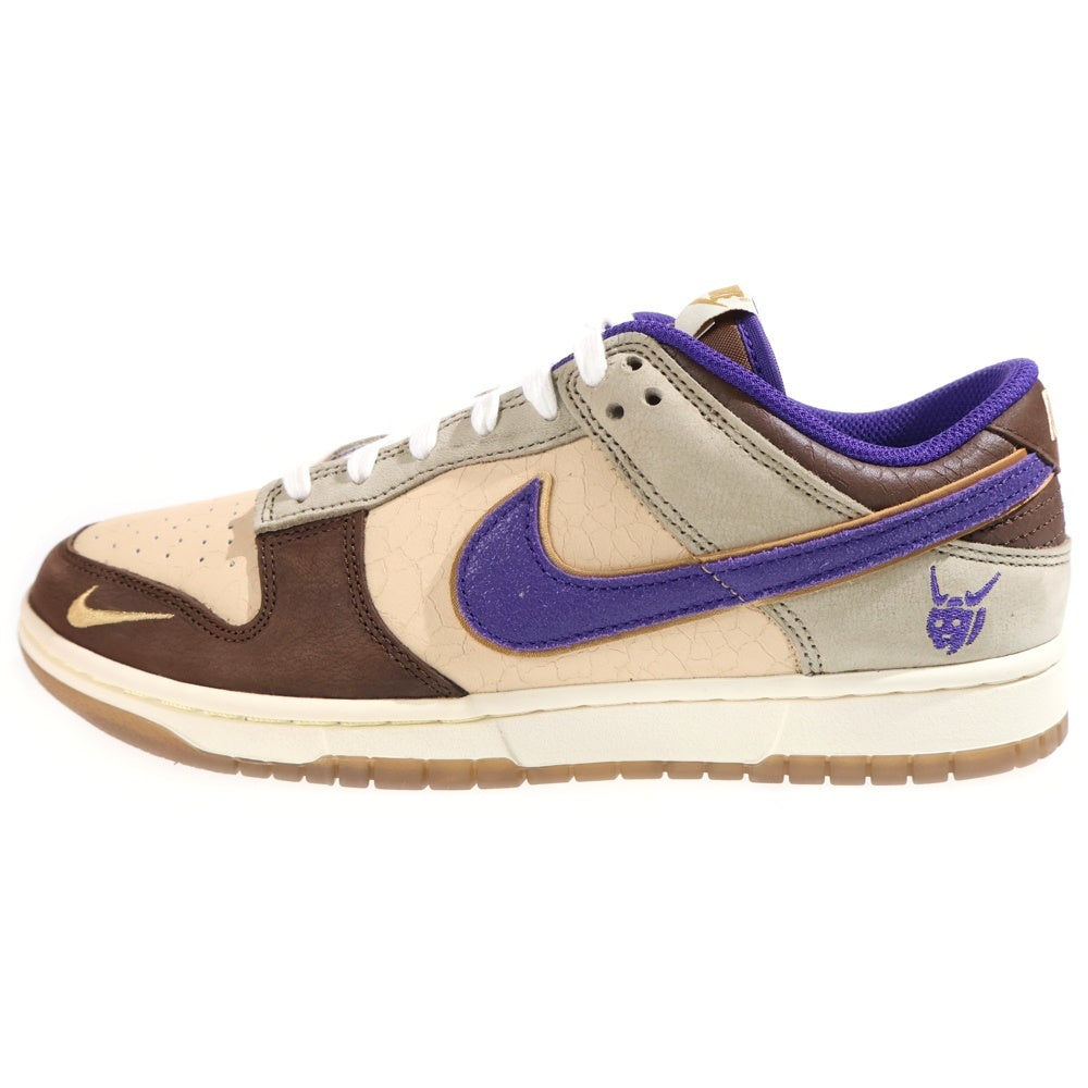 NIKE(ナイキ) DUNK LOW PRM SETSUBUN ダンク プレミアム 節分 ローカットスニーカー ブラウン/パープル US9/27cm DQ5009-268