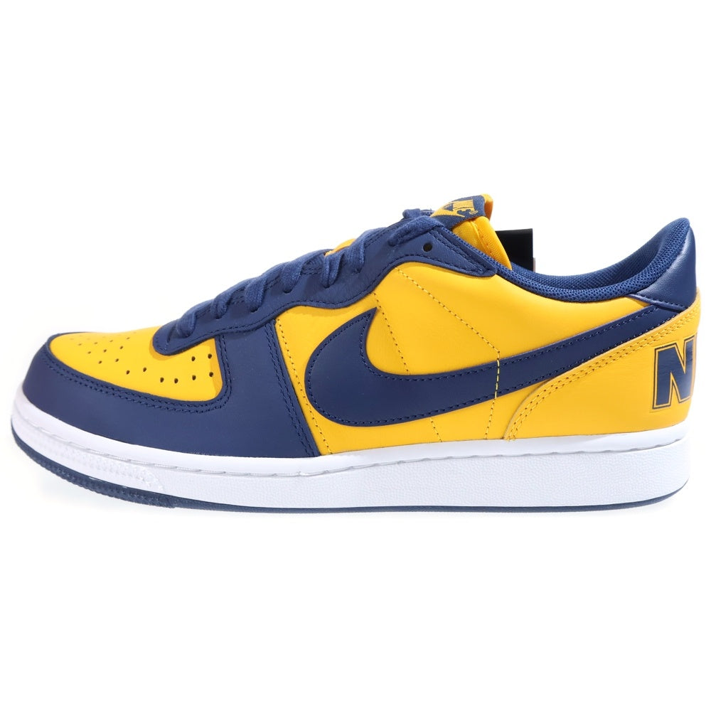 NIKE(ナイキ) TERMINATOR LOW MICHIGAN ターミネーター ミシガン ローカットスニーカー イエロー/ネイビー US9/27cm FJ4206-700