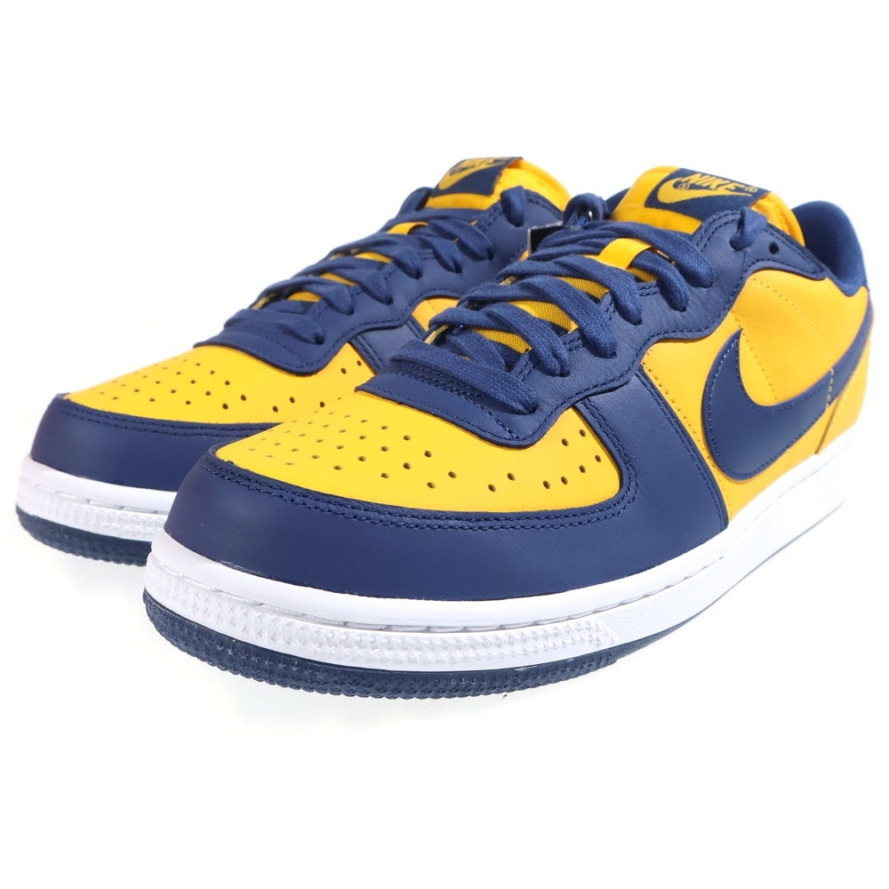 NIKE(ナイキ) TERMINATOR LOW MICHIGAN ターミネーター ミシガン ローカットスニーカー イエロー/ネイビー US9/27cm FJ4206-700