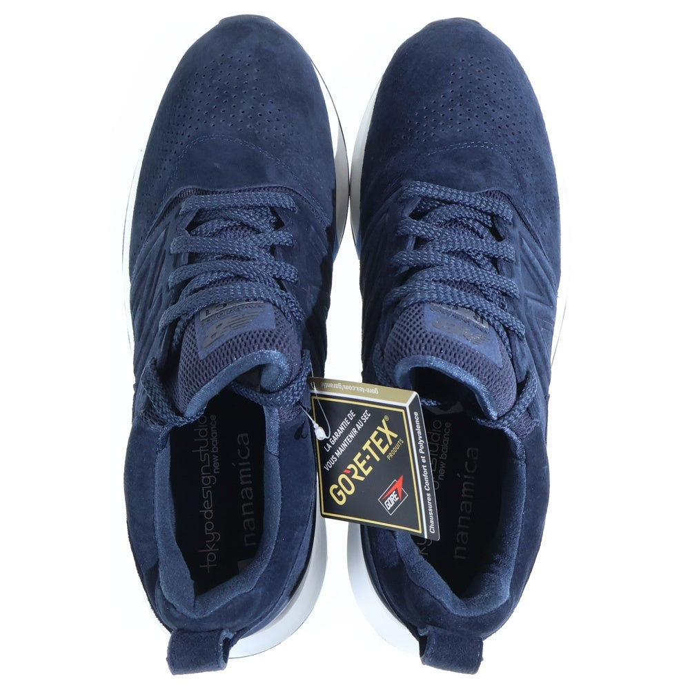 New Balance(ニューバランス) ×TOKYO DESIGN STUDIO ×nanamica MSRC1GNA GORE-TEX 東京デザインスタジオ ナナミカ ゴアテックス スウェードレザー ローカットスニーカー US8.5/26.5cm