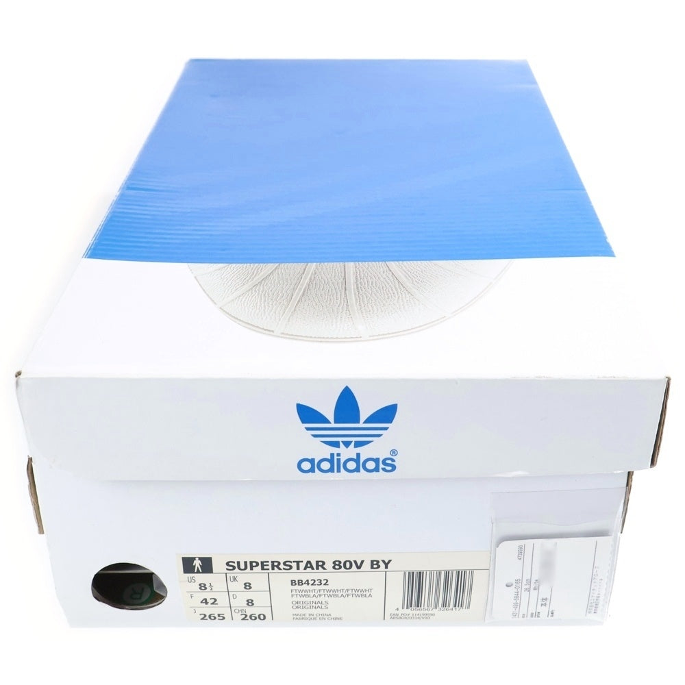 adidas(アディダス) ×UNITEDARROWSBEAUTY&YOUTH SUPERSTAR 80V BY ユナイテッド アローズ ビューティ アンド ユース スーパースター ローカットスニーカー US8.5/26.5cm BB4232