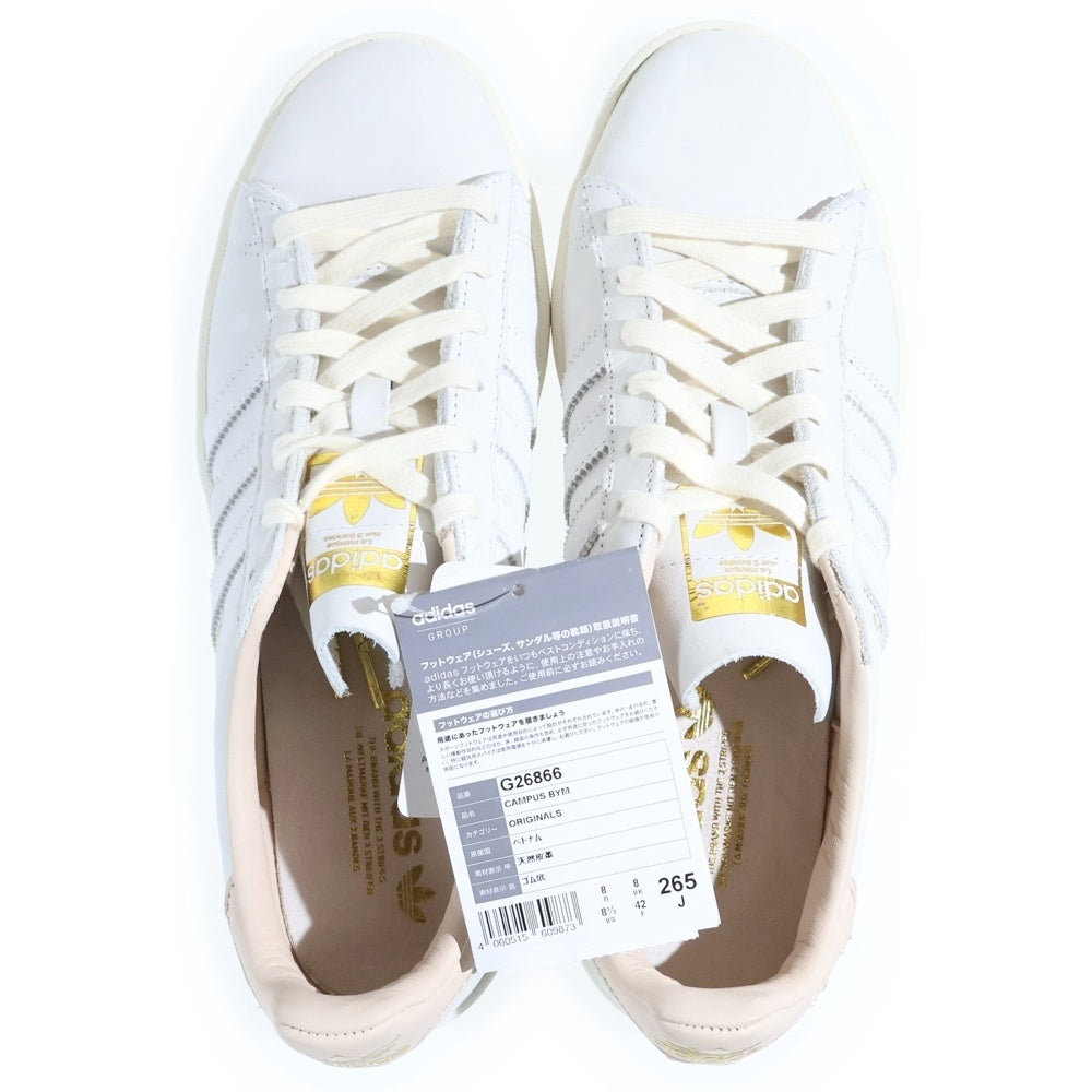 adidas(アディダス) ×UNITED ARROWS CAMPUS ユナイテッドアローズ キャンパス ローカットスニーカー ホワイト US8.5/26.5cm G26866