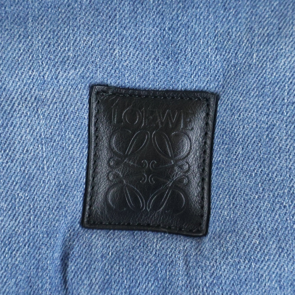 LOEWE(ロエベ) 22AW PADDED DENIM JACKET パテッド デニム トラッカージャケット インディゴ H526Y50X09