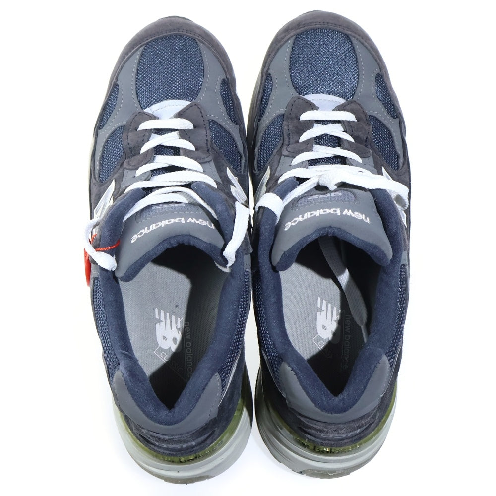 New Balance(ニューバランス) M992GG スウェードレザー メッシュ ローカットスニーカー グレー US8.5/26.5cm
