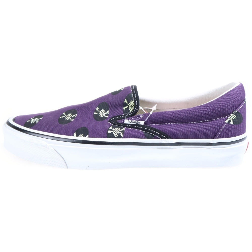 VANS(ヴァンズ) ×WACKO MARIA OG SLIP-ON LX PURPLE RECORDS ワコマリア パープルレコード スリッポン ローカットスニーカー パープル US9/27cm VN0A45JK5961