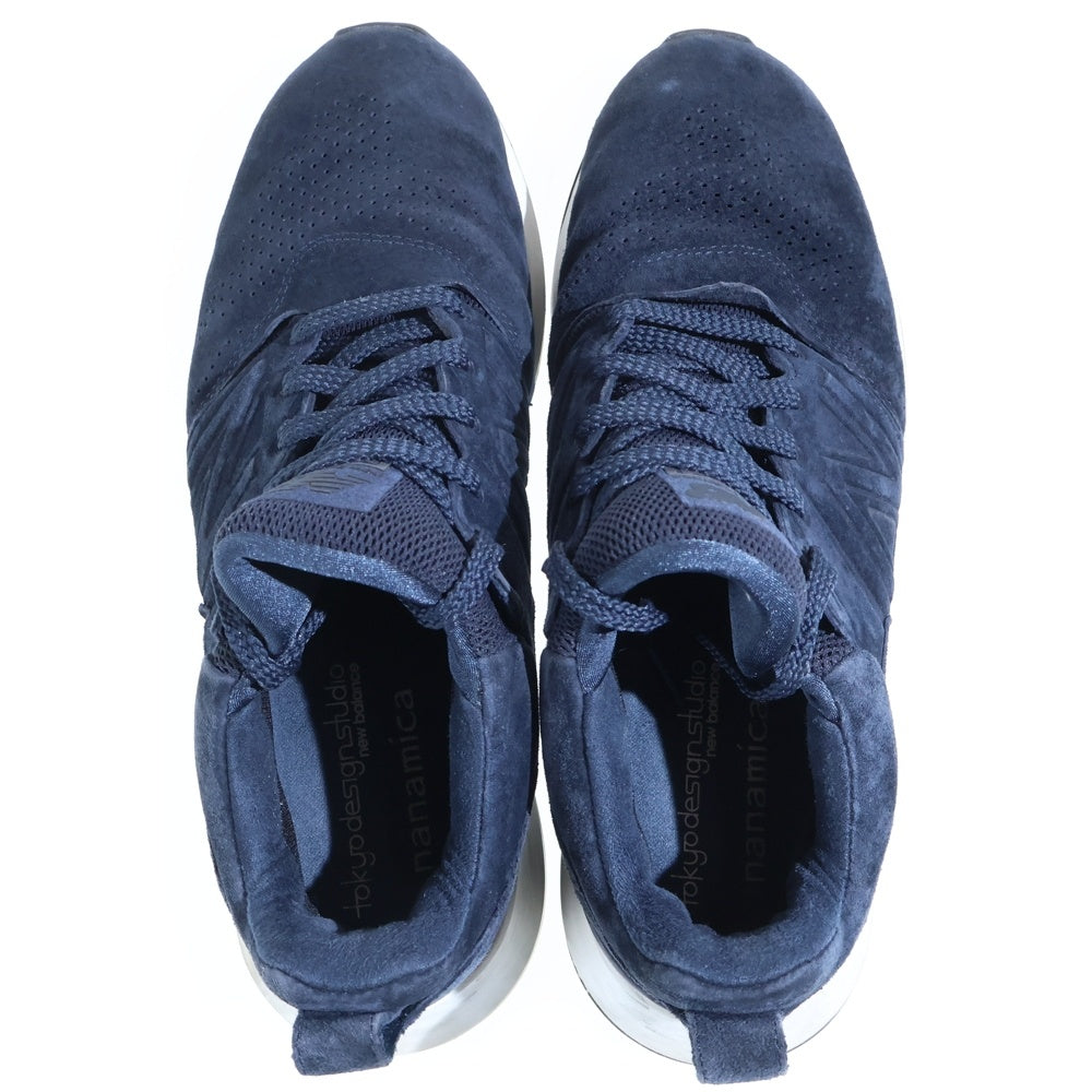 New Balance(ニューバランス) MSRC1GNA ×NANAMICA R C1 GORE-TEX ECLIPSE ナナミカ スウェードレザー ゴアテックス ローカットスニーカー ネイビー US8.5/26.5cm