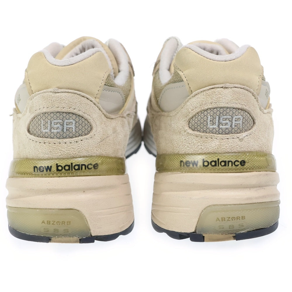 ニューバランスNEW BALANCE■M992TNレザースニーカー New Balance(ニューバランス) M992TN スウェードレザー メッシュ
