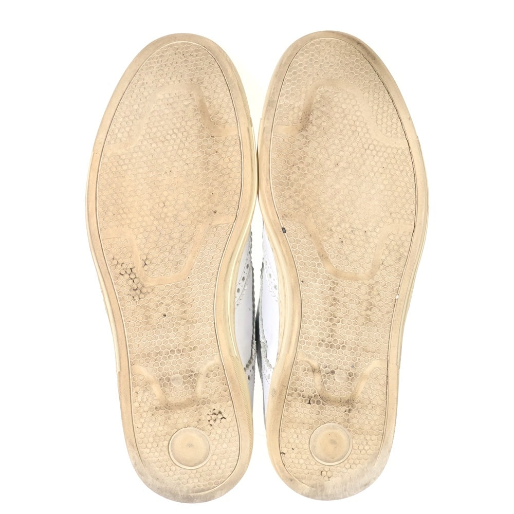 Tricker's(トリッカーズ) ×JUNYA WATANABE COMME des GARCONS MAN ジュンヤワタナベ コムデギャルソンマン ウィングチップ レザー ドレスシューズ ホワイト WF-K102-051