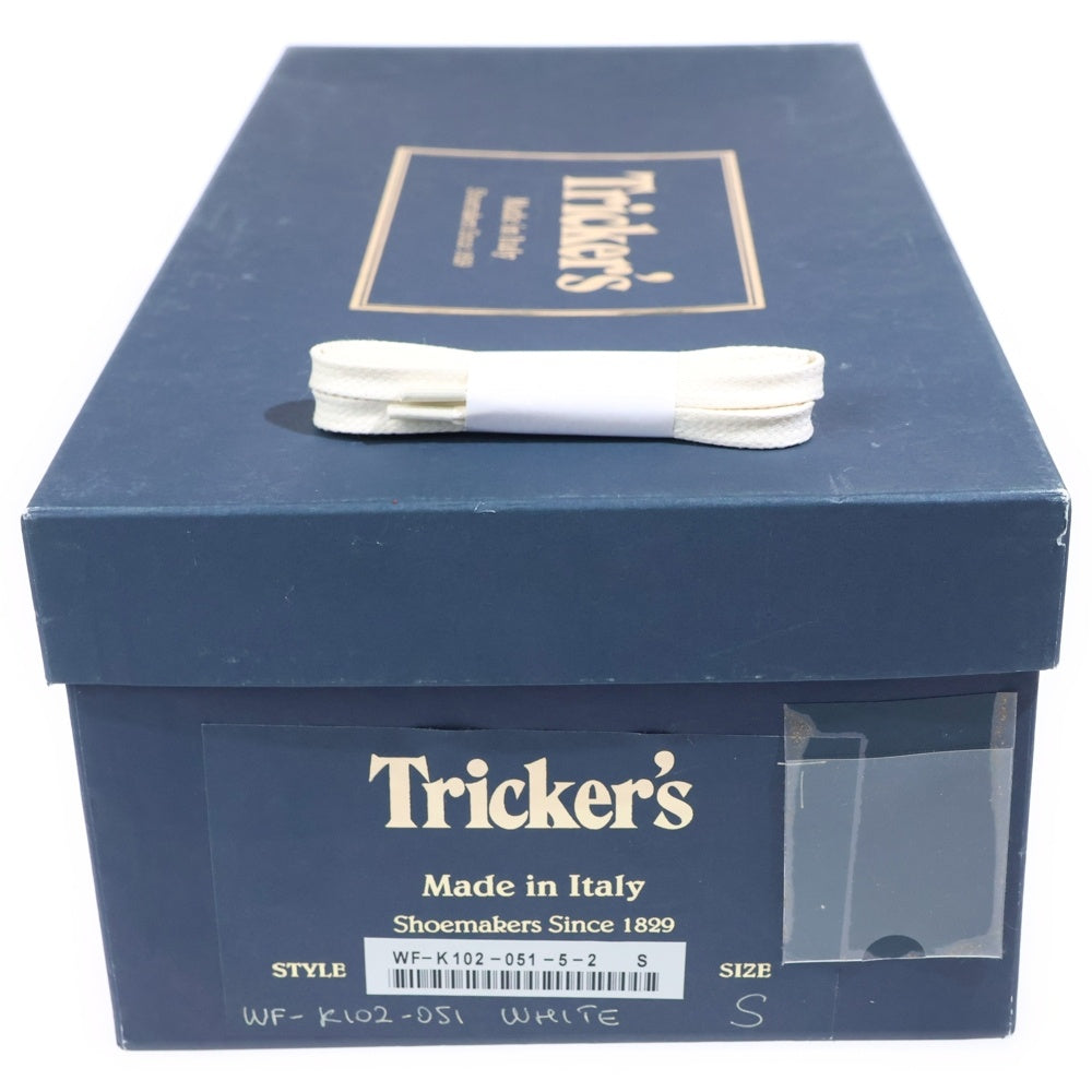 Tricker's(トリッカーズ) ×JUNYA WATANABE COMME des GARCONS MAN ジュンヤワタナベ コムデギャルソンマン ウィングチップ レザー ドレスシューズ ホワイト WF-K102-051