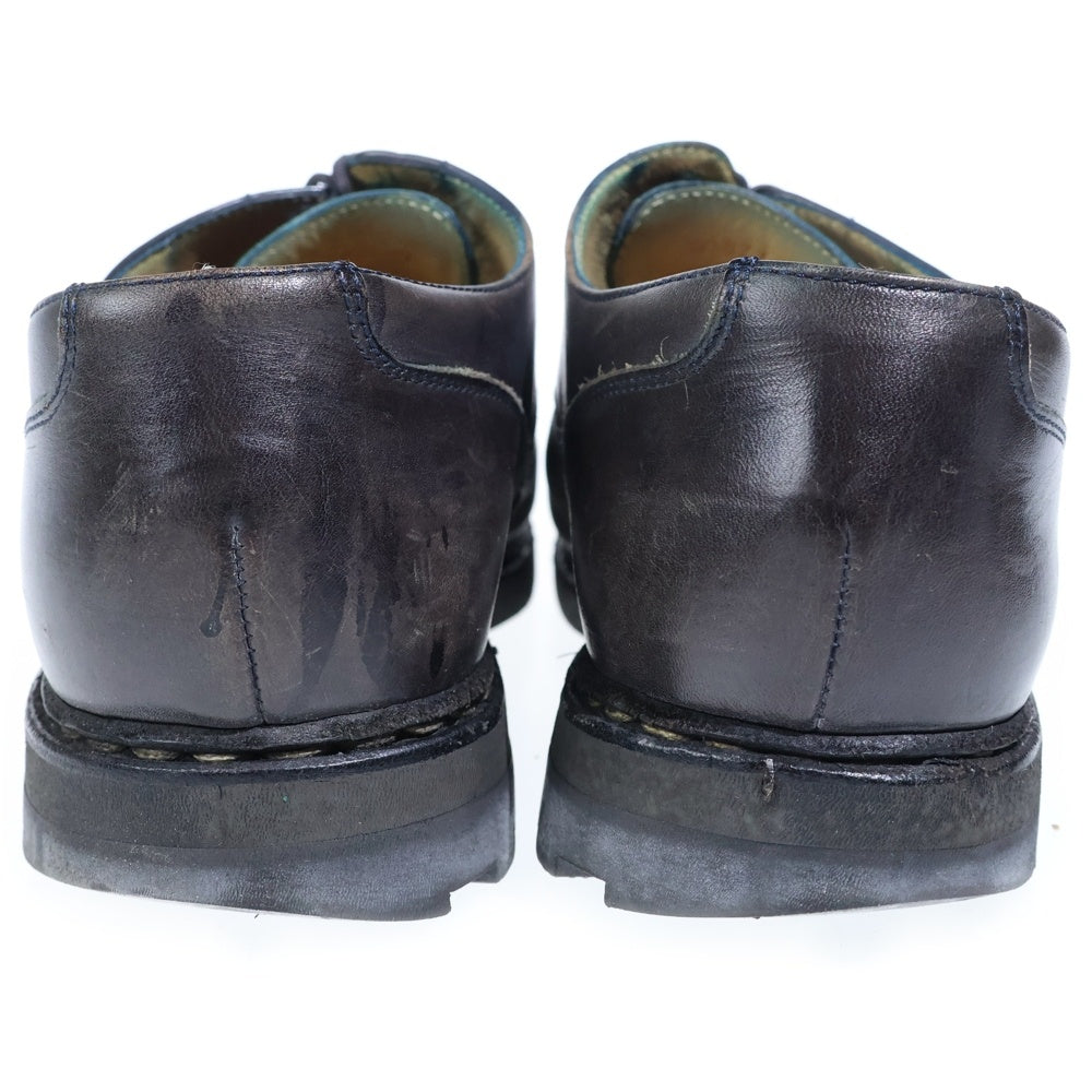 PARABOOT(パラブーツ) ALBY ウィングチップ フルブローグ レザー ドレスシューズ ダービーシューズ ブラック 77007