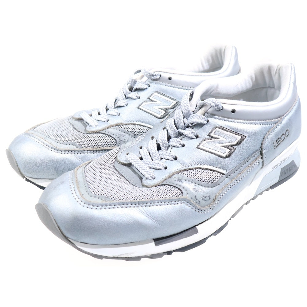 New Balance(ニューバランス) M1500JBS レザー メッシュ ローカットスニーカー シルバー US8.5/26.5cm