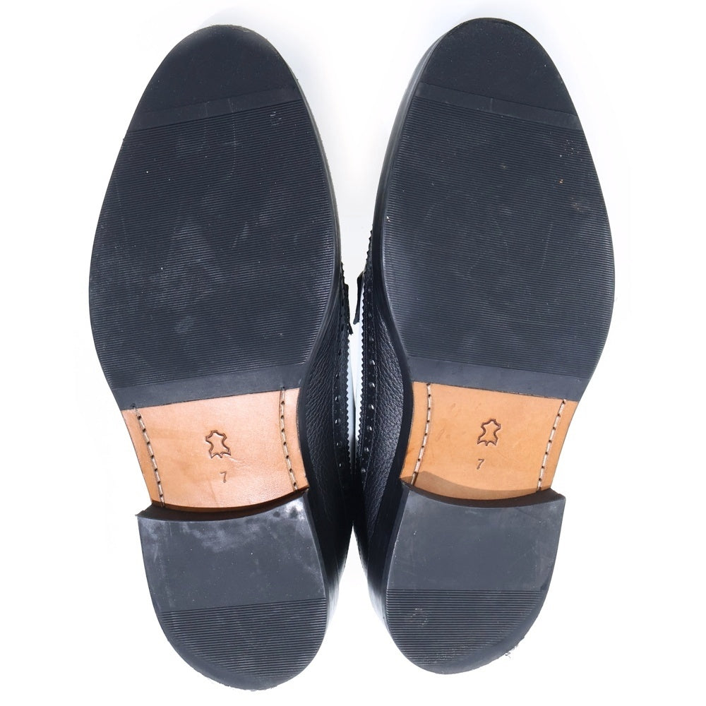 Aime Leon Dore エメレオンドレ 20AW Spectators ウィングチップ フルブローグ レザー ドレスシューズ ビジネスシューズ ブラック/ホワイト FW20FD002 Aime Leon Dore(エメレオンドレ) 20AW Spectators ウィングチップ