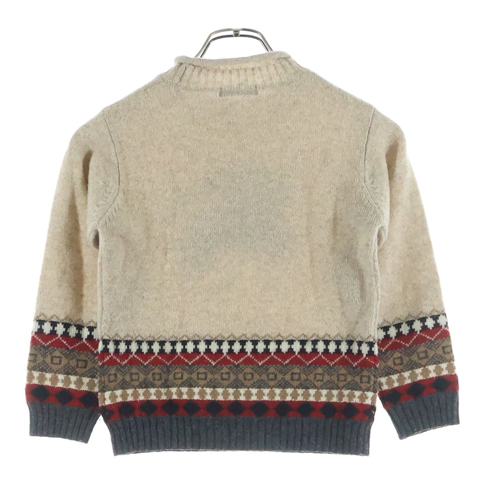 BURBERRY(バーバリー) ウール ニット セーター ベージュ キッズ BB802-763-40 レディース