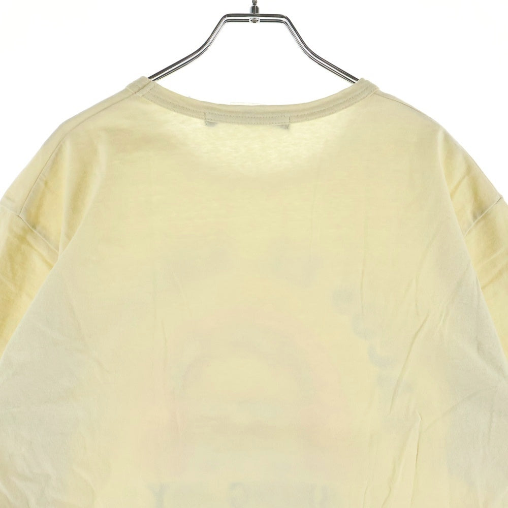 JUNYA WATANABE COMME des GARCONS(ジュンヤワタナベ コムデギャルソン) 19AW グラフィックプリント クルーネック 半袖Tシャツカットソー イエロー WD-T022