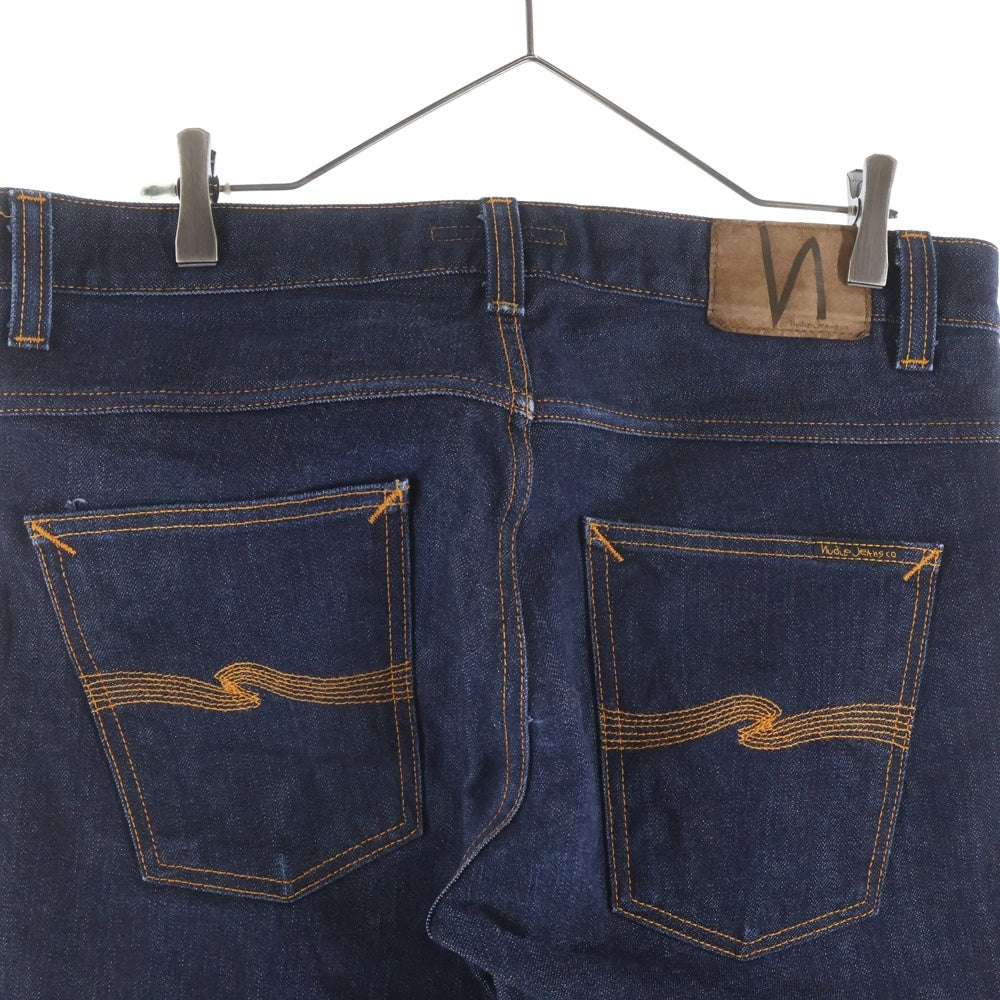 nudie jeans(ヌーディージーンズ) セルビッジ ボタンフライ デニムパンツ インディゴ 1015403