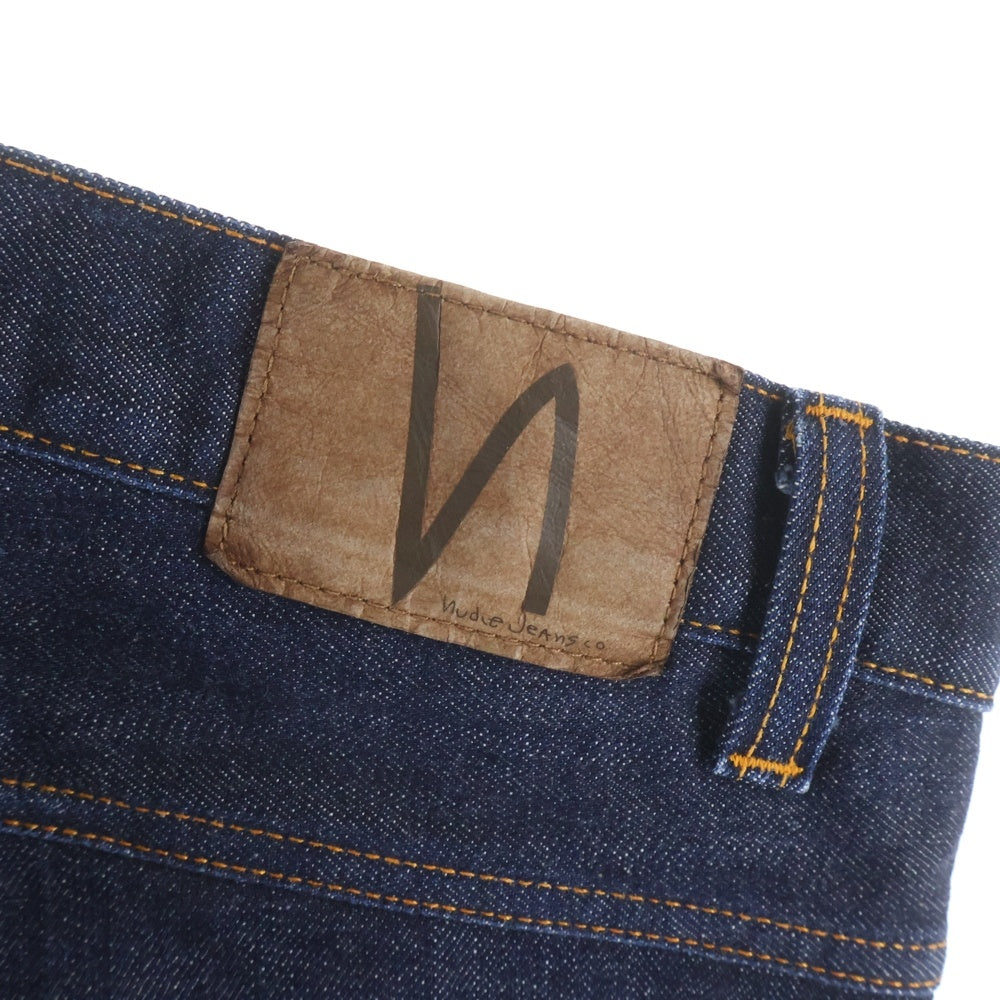 nudie jeans(ヌーディージーンズ) セルビッジ ボタンフライ デニムパンツ インディゴ 1015403