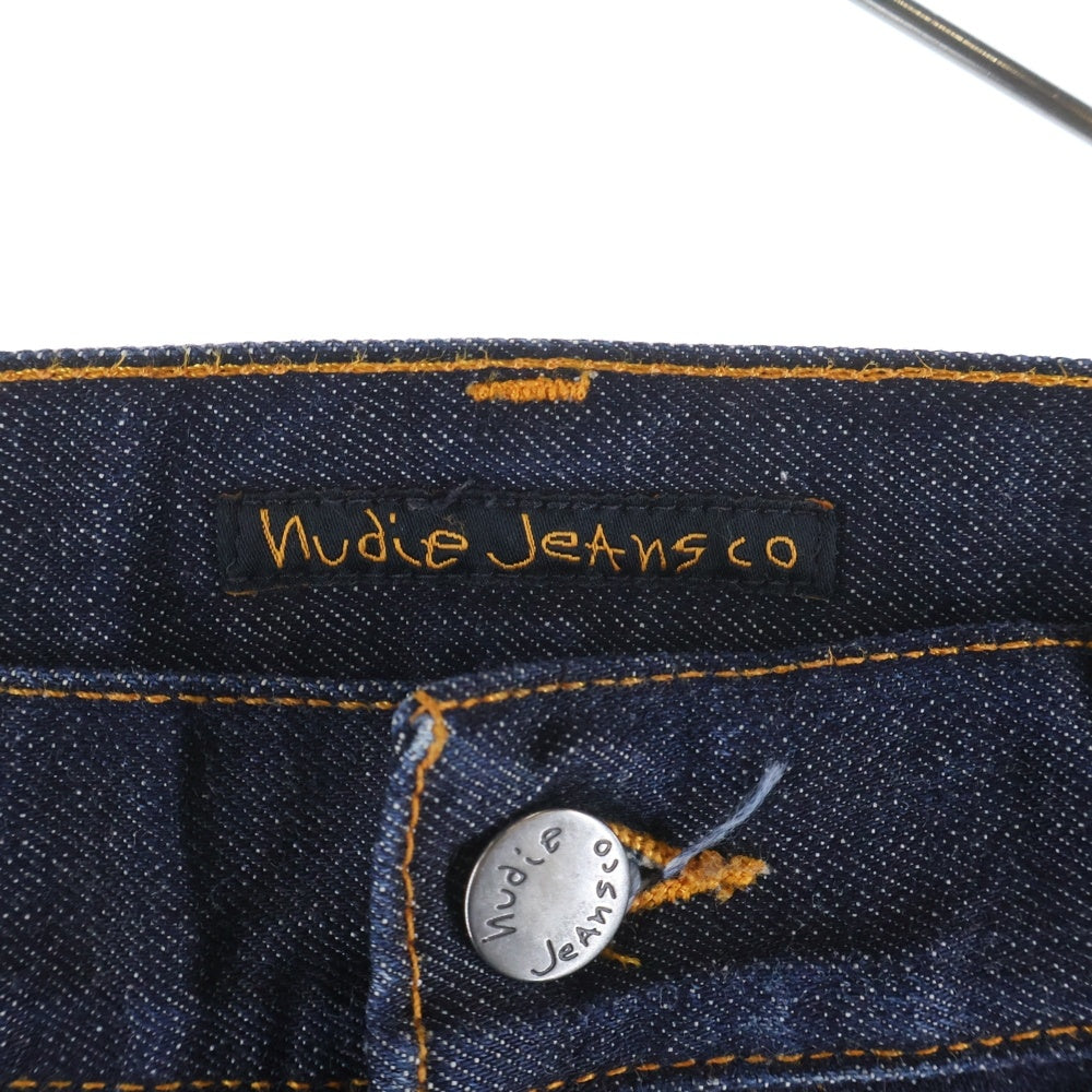 nudie jeans(ヌーディージーンズ) セルビッジ ボタンフライ デニムパンツ インディゴ 1015403