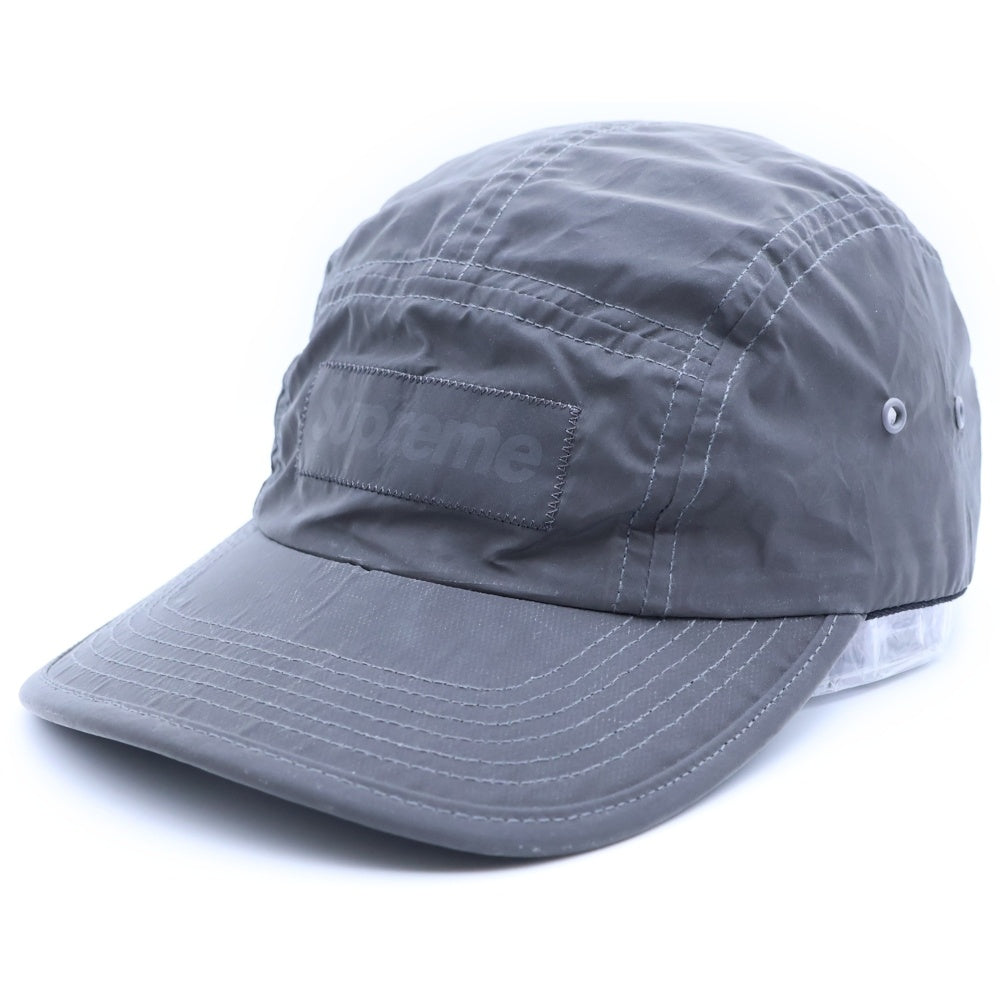SUPREME(シュプリーム) 20SS Reflective Camp Cap リフレクティブ キャンプ キャップ 帽子 シルバー
