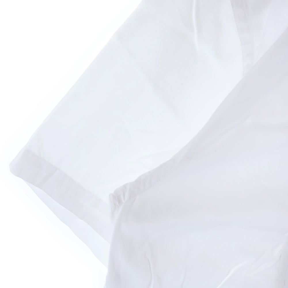 BLACK COMME des GARCONS(ブラックコムデギャルソン) 21SS 切替 クルーネック 半袖Tシャツカットソー ホワイト 1G-B019