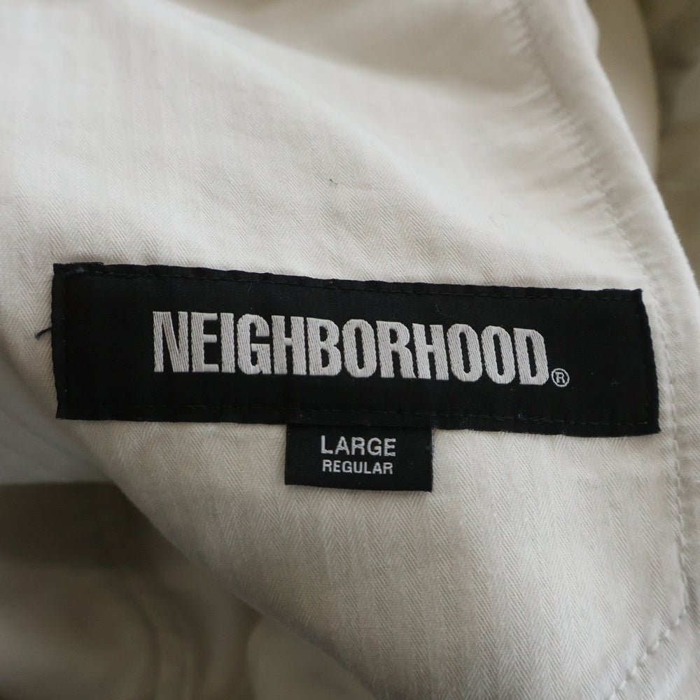 NEIGHBORHOOD(ネイバーフッド) 22AW WHITE PAINTER PT ダメージ加工 ぺインター ワークパンツ ホワイト 222YTNH-PTM03