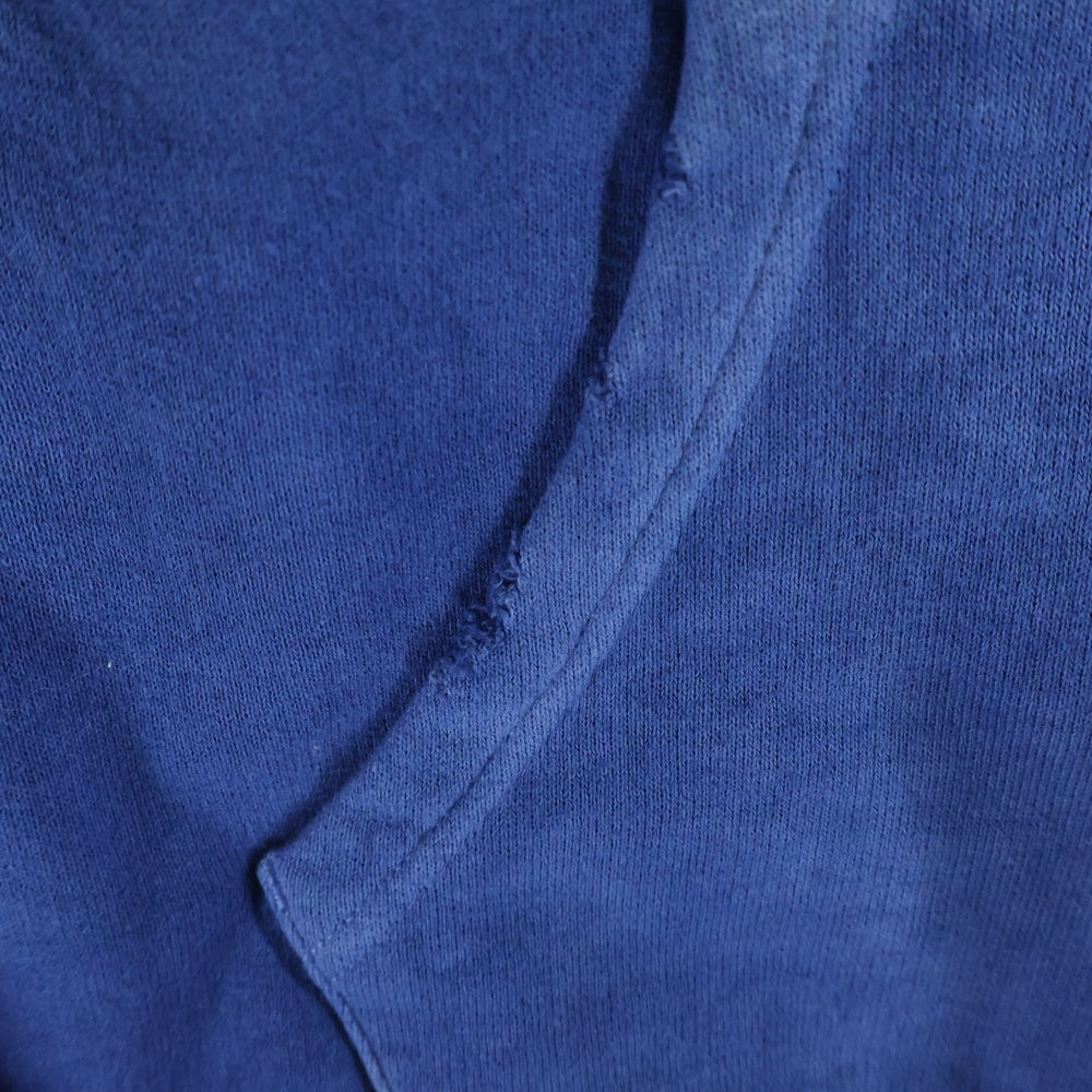 VISVIM(ヴィスヴィム) 20AW ict JUMBO HOODIE P.O. UNEVEN DYE ジャンボ スウェット プルオーバー パーカー フーディー ブルー 0220905010007