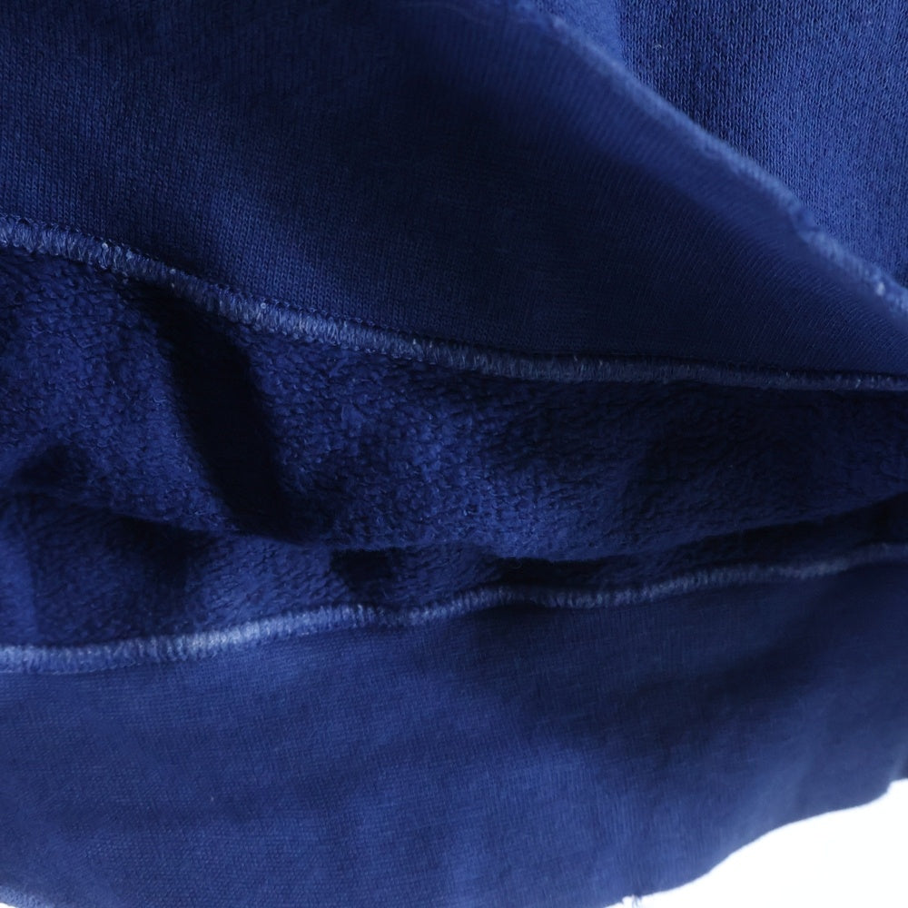 VISVIM(ヴィスヴィム) 20AW ict JUMBO HOODIE P.O. UNEVEN DYE ジャンボ スウェット プルオーバー パーカー フーディー ブルー 0220905010007