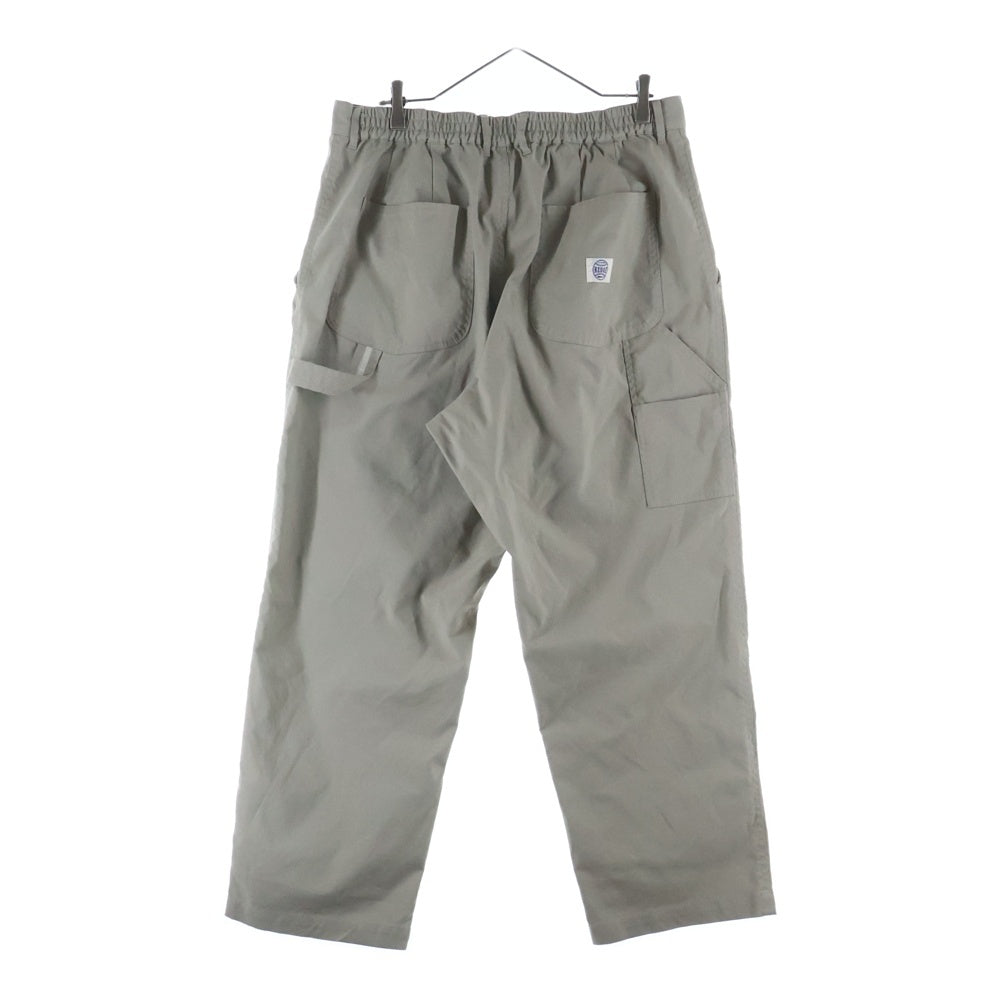 KEBOZ(ケボズ) DUCK WORK PANTS ダック生地 ダブルニー ワーク パンツ グレー