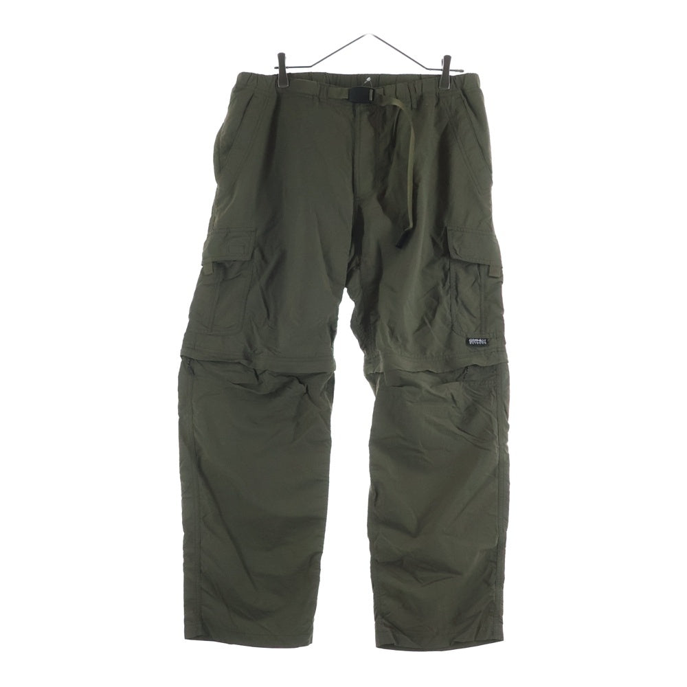GRAMICCI(グラミチ) コンバーチブル マイクロ リップストップ ナイロン ロングパンツ カーキ G3SM-P071