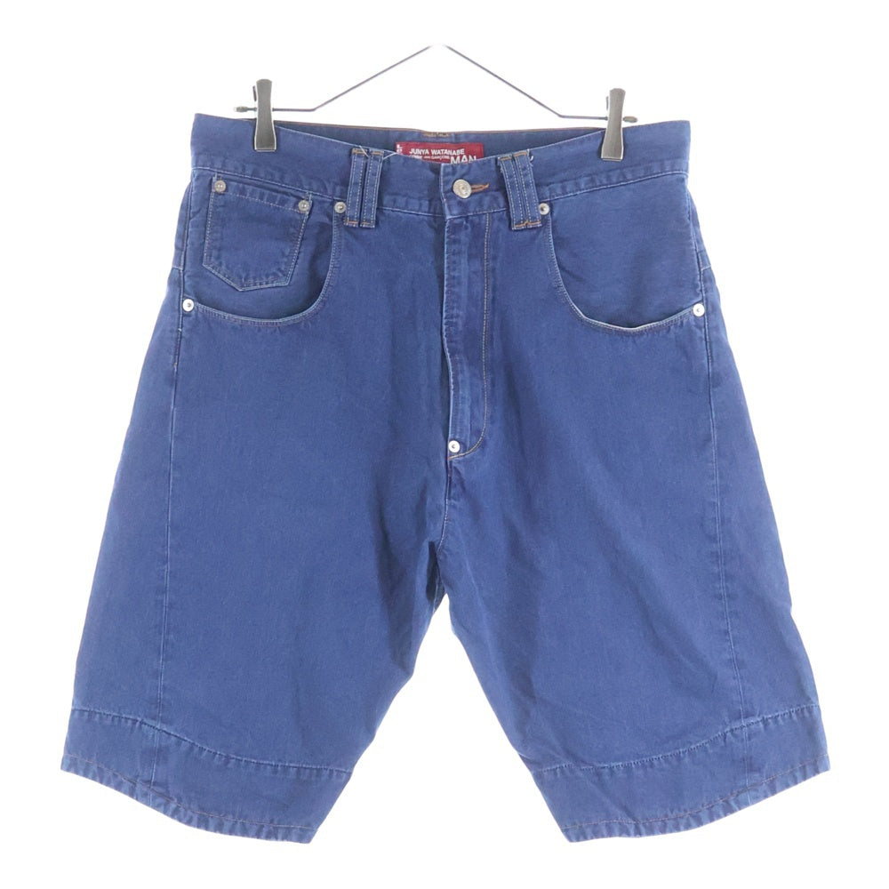 eYe COMME des GARCONS JUNYA WATANABE MAN(アイ コム デ ギャルソン ジュンヤ ワタナベ マン) 19SS ×Levi's リーバイス 綿ウェポン デニム ショートパンツ ハーフパンツ ショーツ インディゴ WC-P926 AD2018