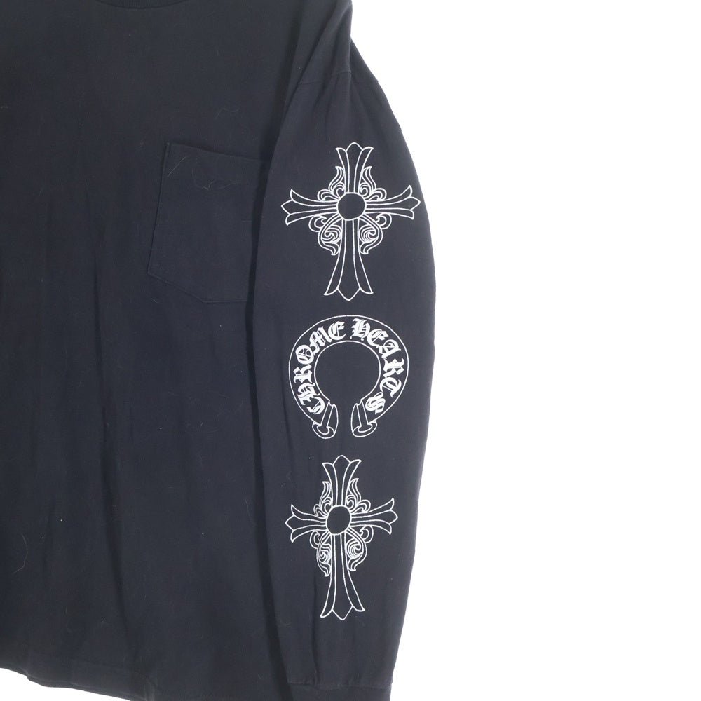 CHROME HEARTS(クロムハーツ) OLD オールド 袖クロスプリント クルー