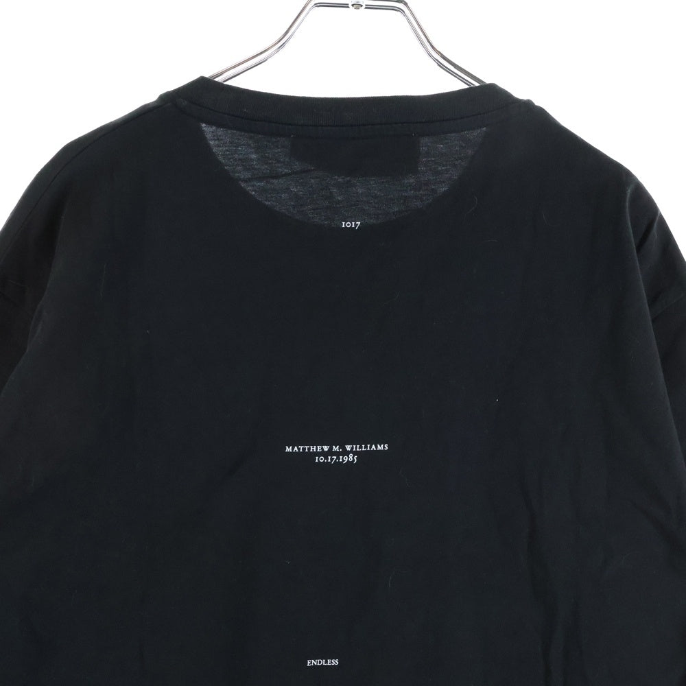 1017 ALYX 9SM(アリクス) フォトプリント クルーネック 半袖Tシャツ カットソー ブラック