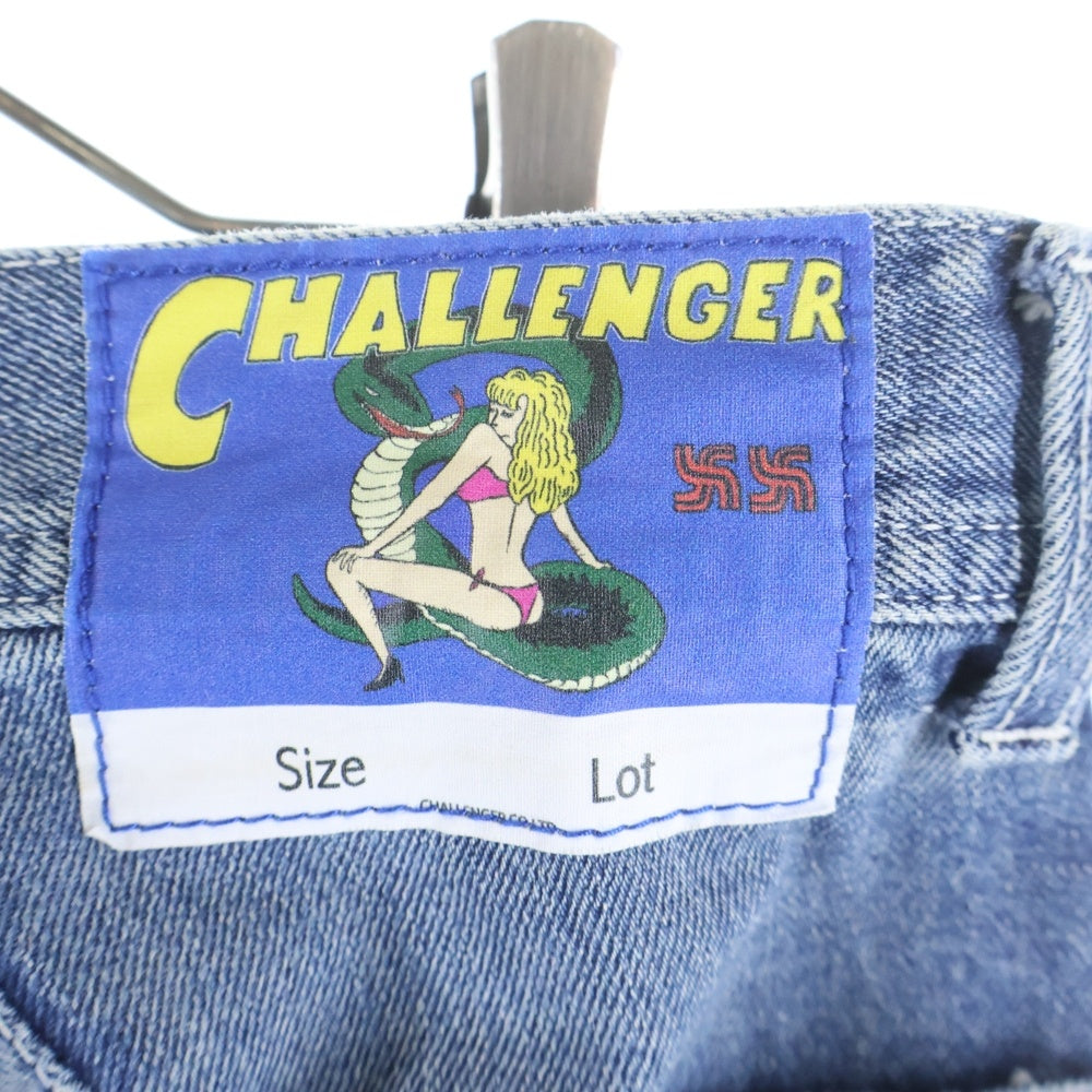 CHALLENGER(チャレンジャー) 23AW WASHED PAINTER PANTS ウォッシュ加工 ぺインター デニムパンツ インディゴ CLG-PT023-016