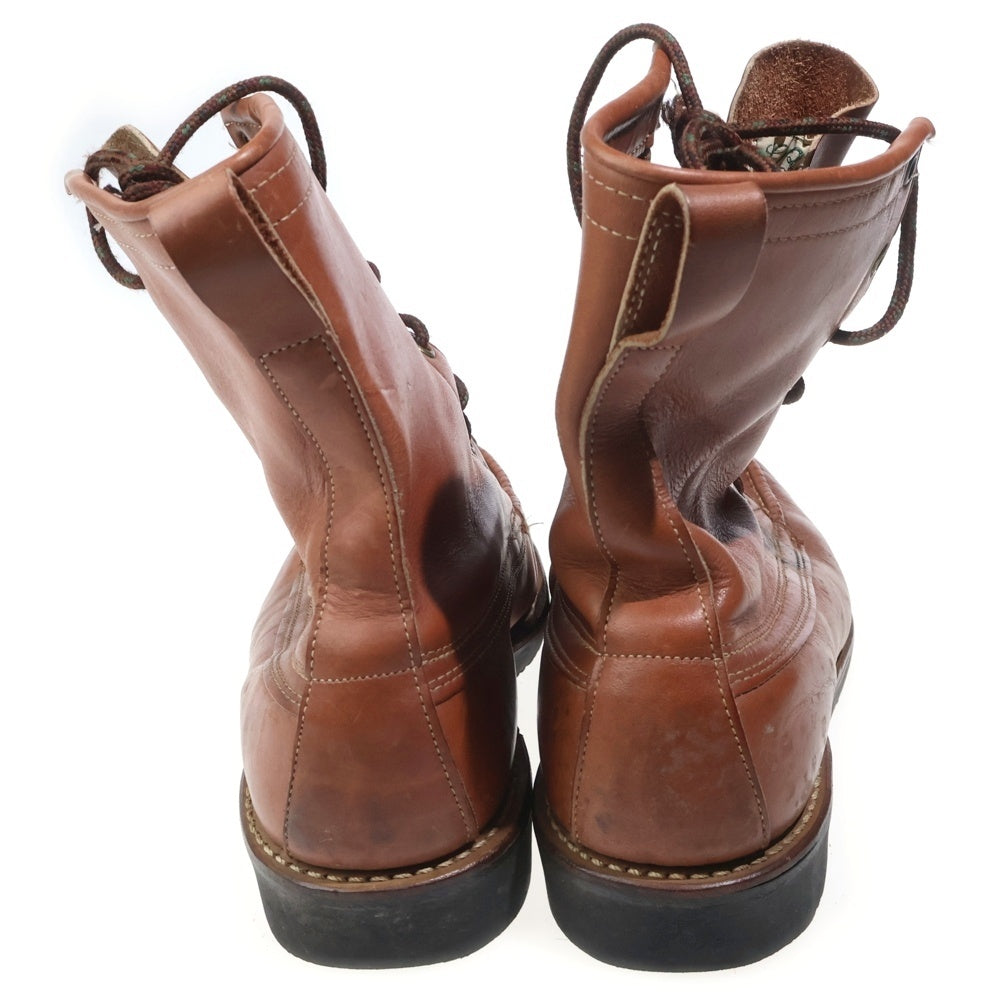 L.L.Bean(エルエルビーン) 70S VINTAGE DECK BOOTS ヴィンテージ 筆記体タグ レザー デッキ ブーツ ブラウン