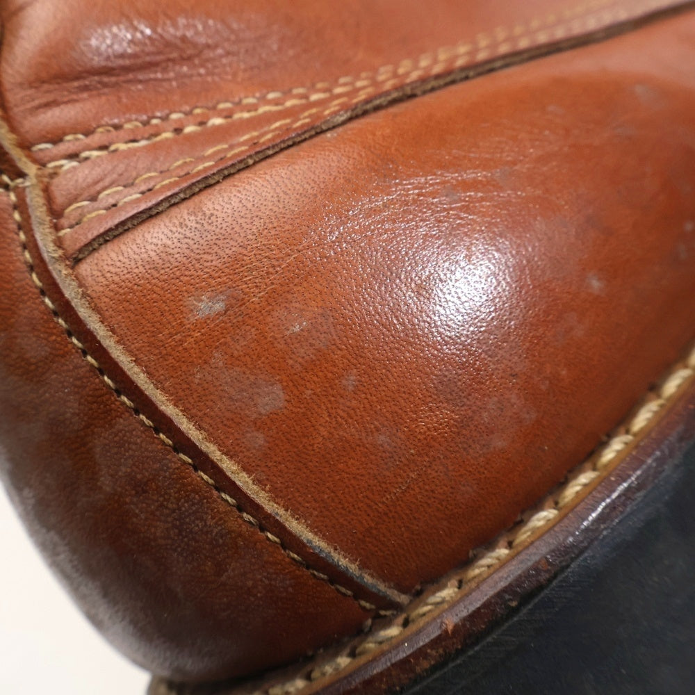 L.L.Bean(エルエルビーン) 70S VINTAGE DECK BOOTS ヴィンテージ 筆記体タグ レザー デッキ ブーツ ブラウン