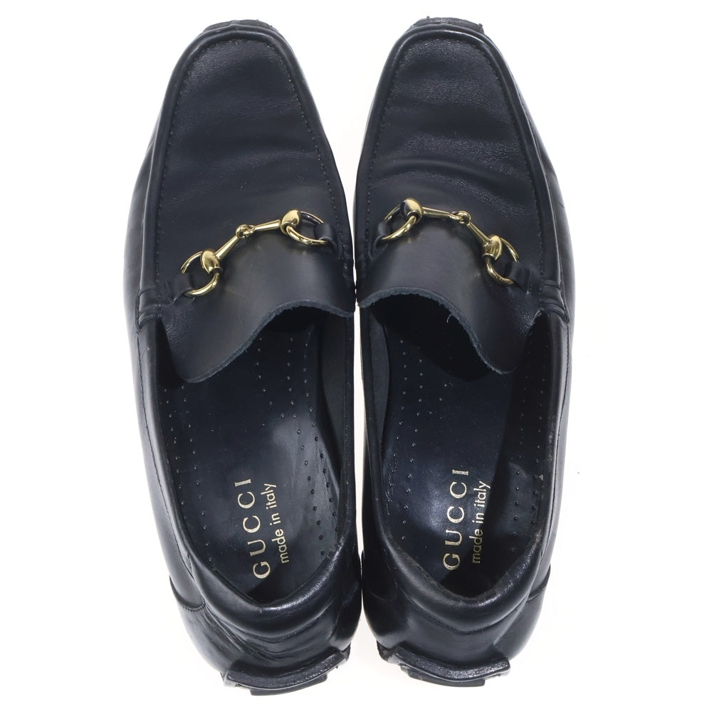 GUCCI(グッチ) ホースビット ローファー ドライビングシューズ ブラック