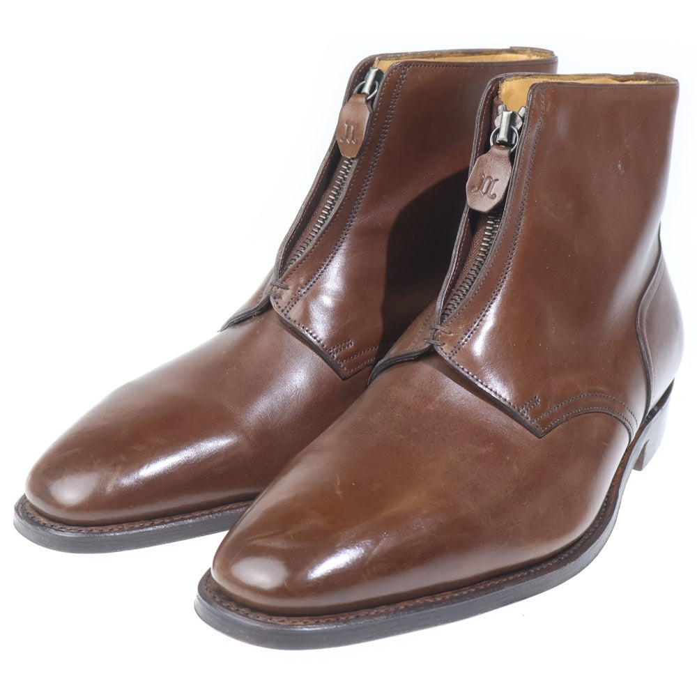 JOHN LOBB(ジョンロブ) RICHARD リチャード フロントジップ ブーツ ブラウン