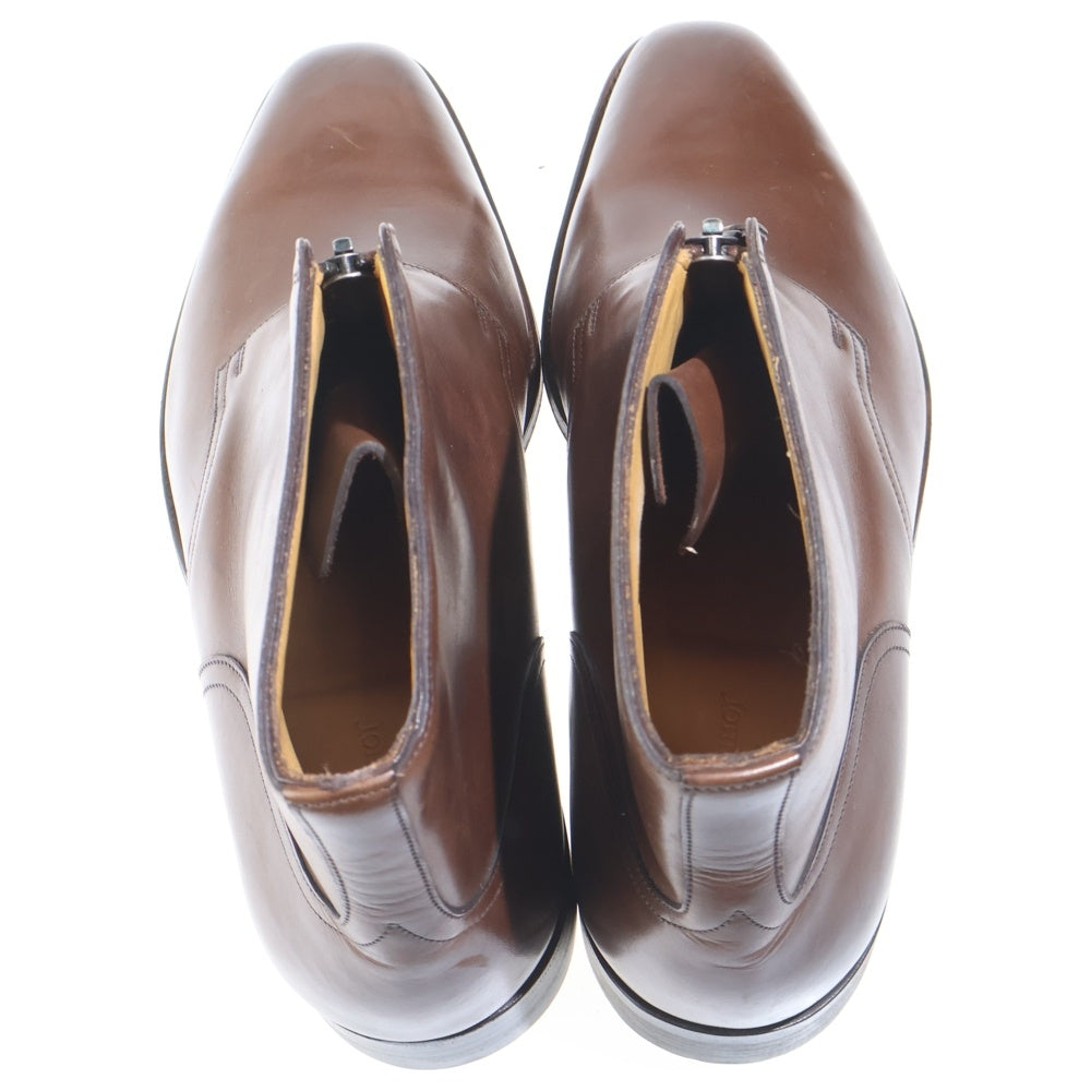 JOHN LOBB(ジョンロブ) RICHARD リチャード フロントジップ ブーツ ブラウン