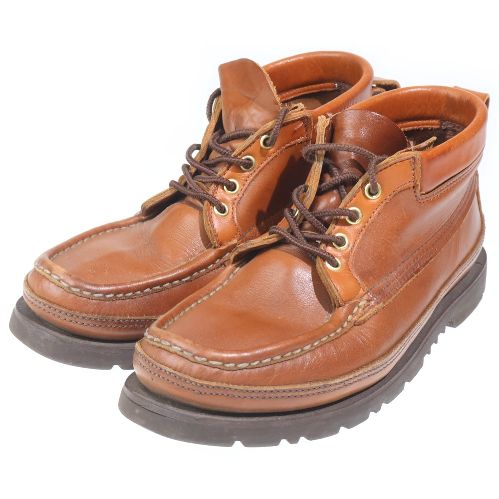 RUSSELL MOCCASIN(ラッセルモカシン) レザー チャッカブーツ ブラウン 3543