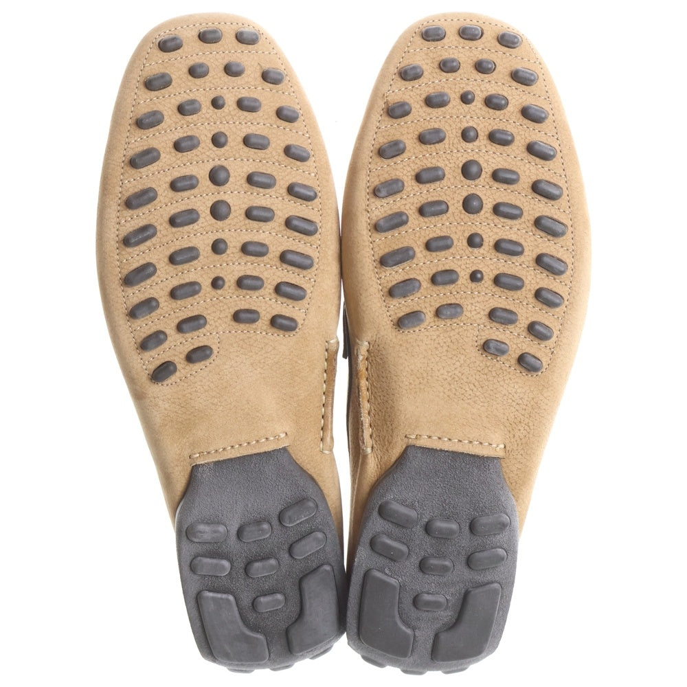 Santoni(サントーニ) レザー ローファー ドライビングシューズ ベージュ