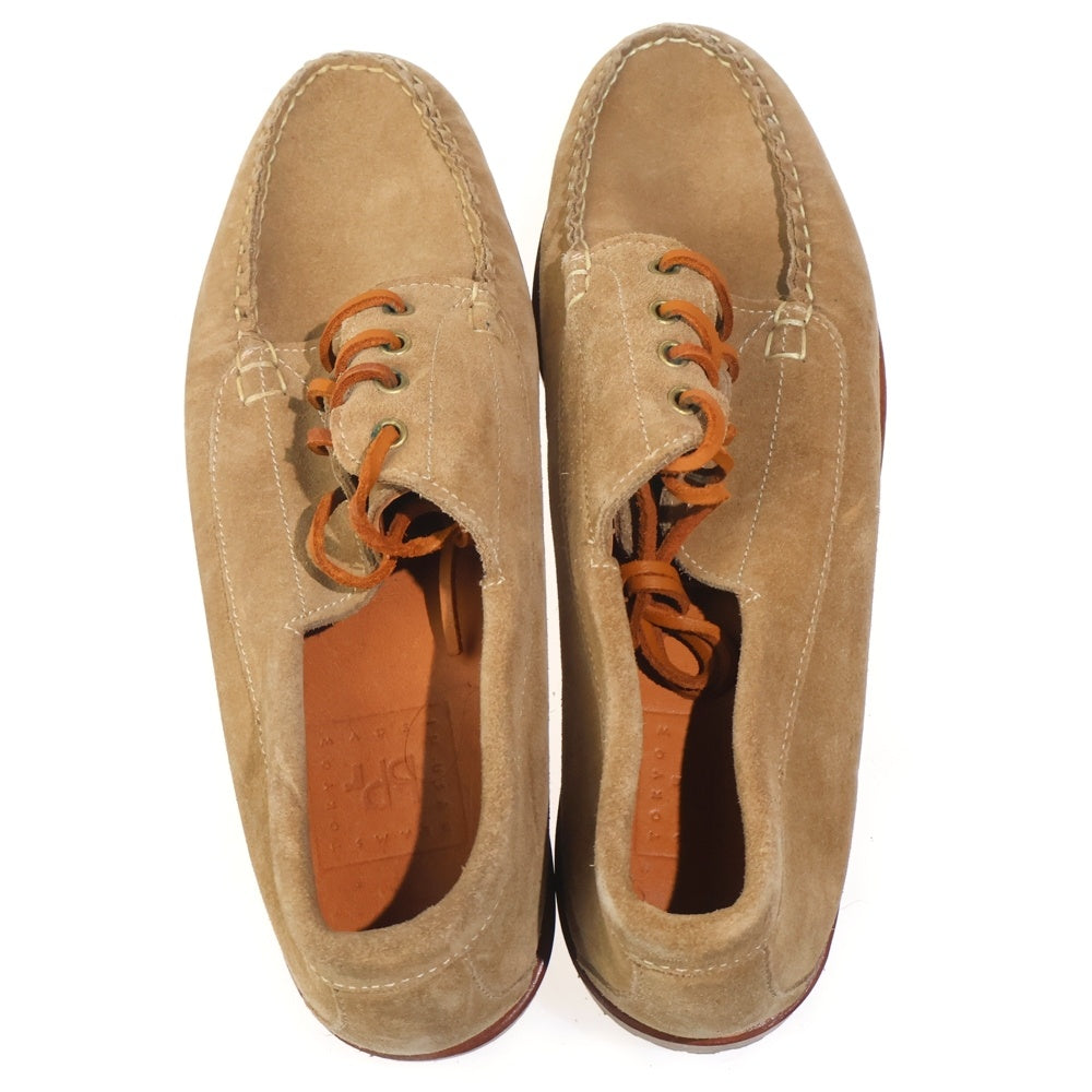 NO BRAND(ノーブランド) Beams bPr（ビームス ビーピーアール）レザー デッキシューズ ベージュ