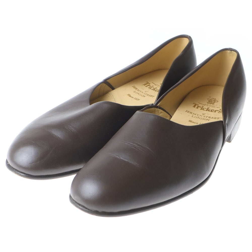 Tricker's(トリッカーズ) スターリング ルームシューズ スリッポン ブラック