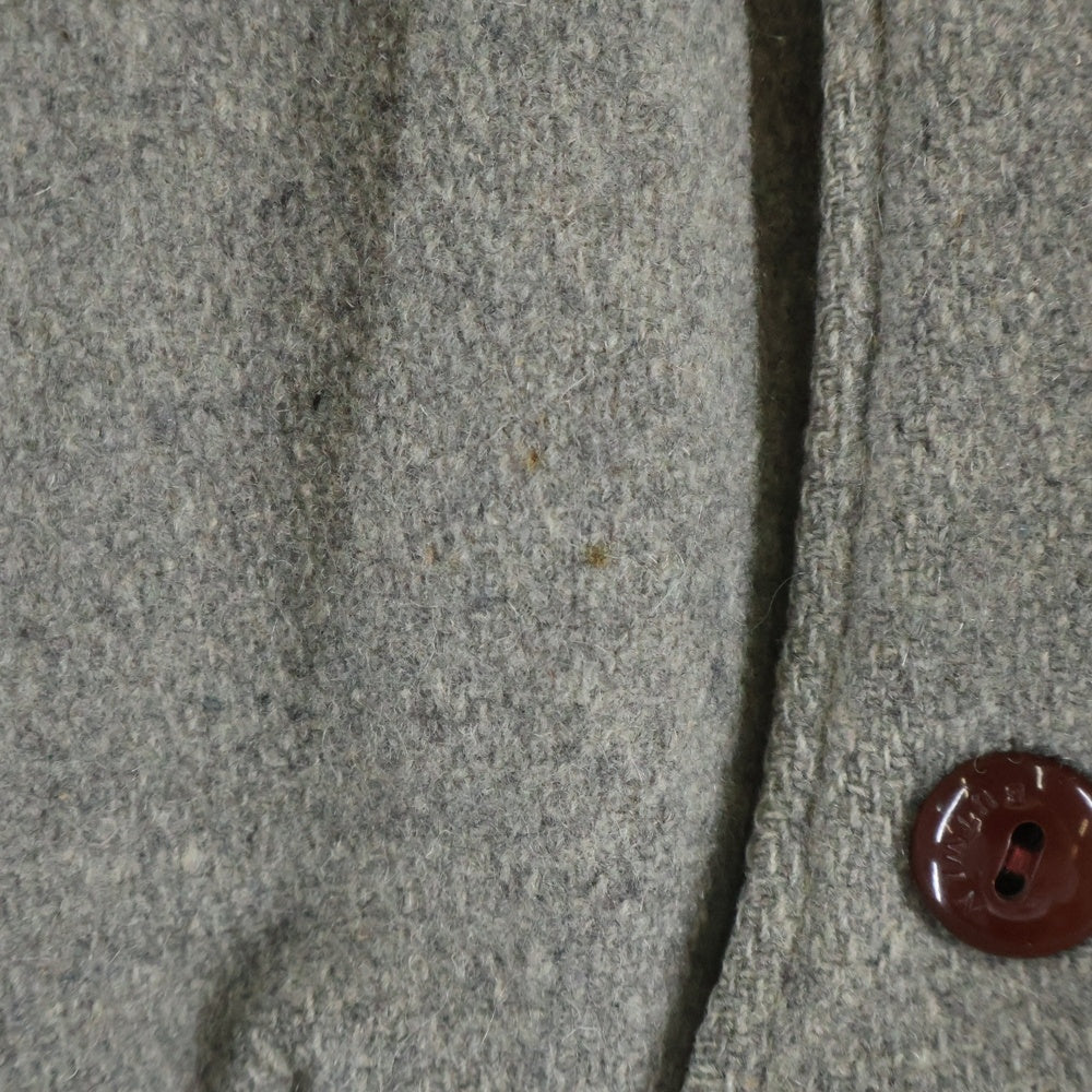 VINTAGE(ヴィンテージ) 50s VINTAGE BUTWIN バトウィン ボタン ウールスタジャン バーシティジャケット グレー
