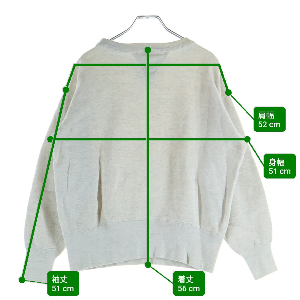 VINTAGE(ヴィンテージ) JCPENNEY（ジェーシーペニー）50S VINTAGE ヴィンテージ 両Vガゼット スウェット トレーナー グレー
