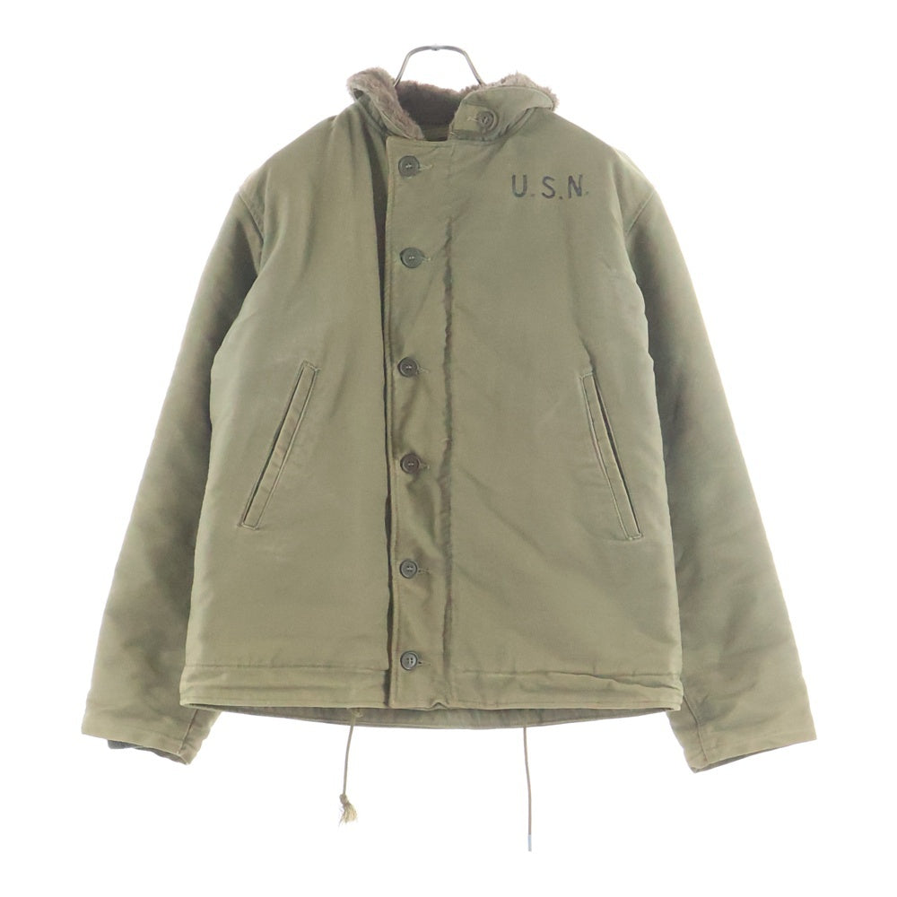 NO BRAND(ノーブランド) 40s US NAVY N-1 Deck Jacket USS Chanticleer