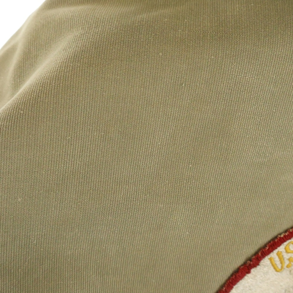 NO BRAND(ノーブランド) 40s US NAVY N-1 Deck Jacket USS Chanticleer (ASR-7)ワッペン デッキジャケット カーキ