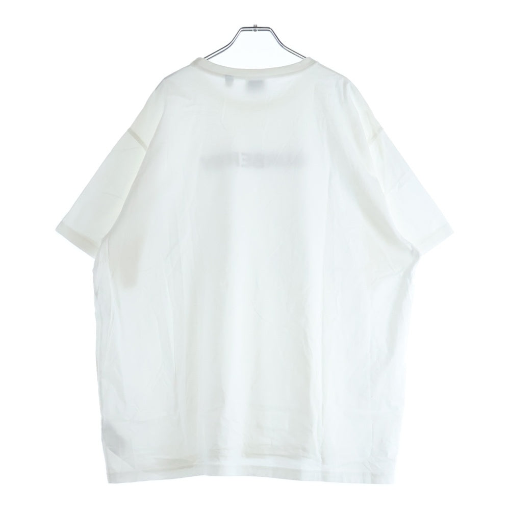 BURBERRY(バーバリー) ロゴプリント クルーネック半袖Tシャツカットソー ホワイト 8055309