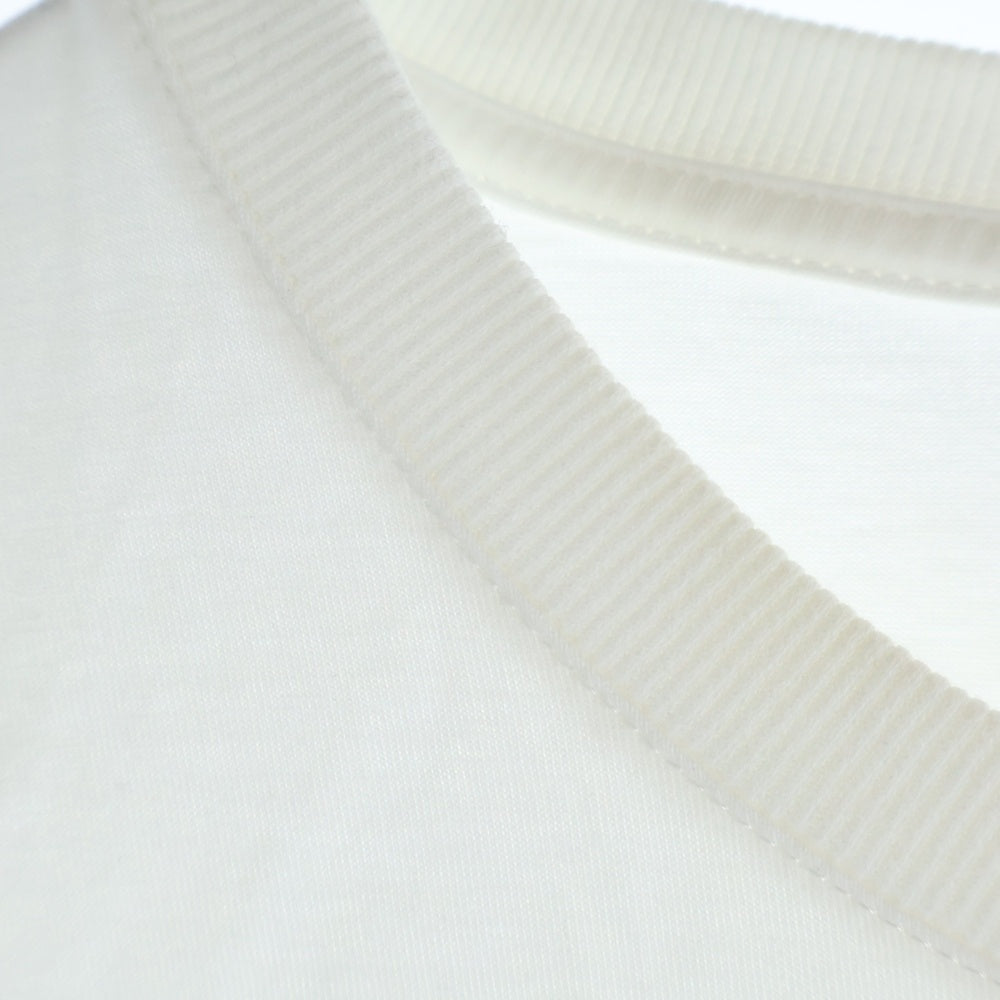 BURBERRY(バーバリー) ロゴプリント クルーネック半袖Tシャツカットソー ホワイト 8055309