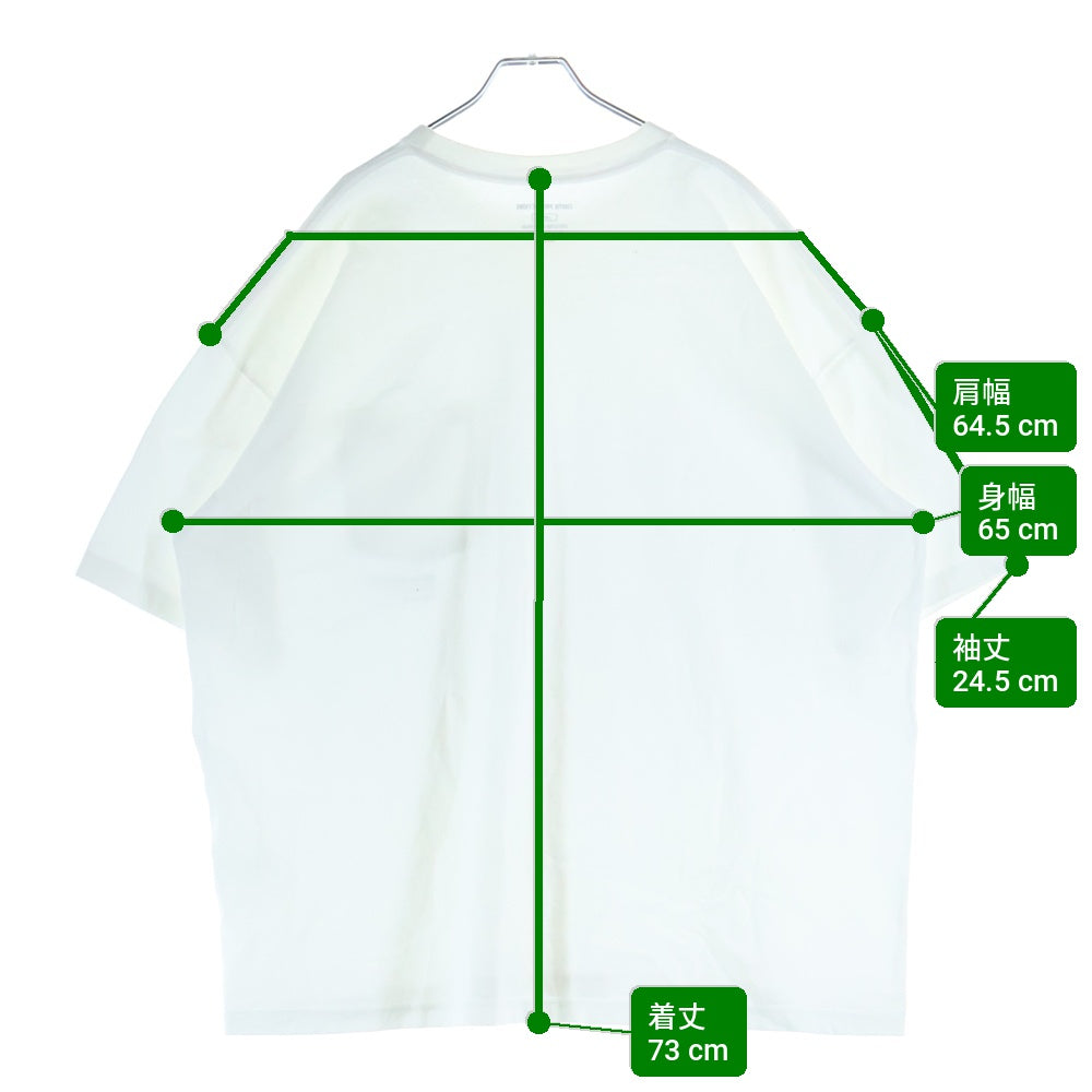 COOTIE PRODUCTIONS(クーティー プロダクションズ) ロゴプリント 半袖Tシャツカットソー ホワイト