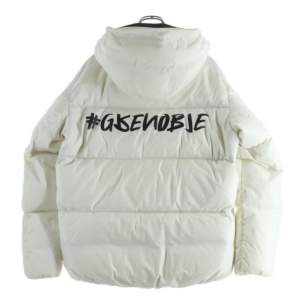 MONCLER GRENOBLE(モンクレールグルノーブル) 21AW MAZOD ジップアップ ナイロン ダウンジャケット ホワイト G20971A00017 5399E